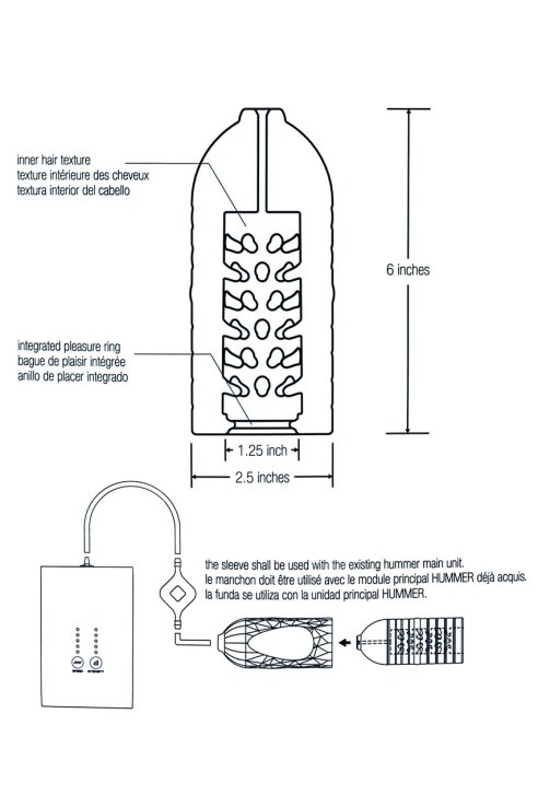 Рукав для мастурбатора Suck-O-Mat Replacement Sleeve