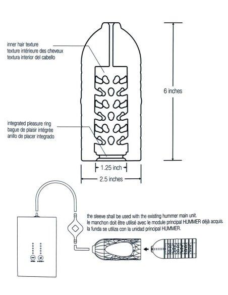 Рукав для мастурбатора Suck-O-Mat Replacement Sleeve