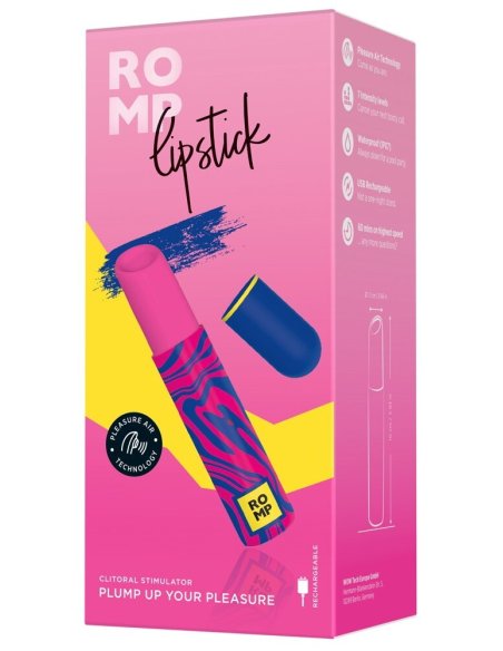 Vacuum clitoris massager ROMP Lipstick