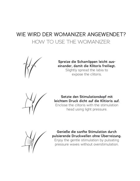 Vacuum clitoris massager womanizer Womanizer Next DPur