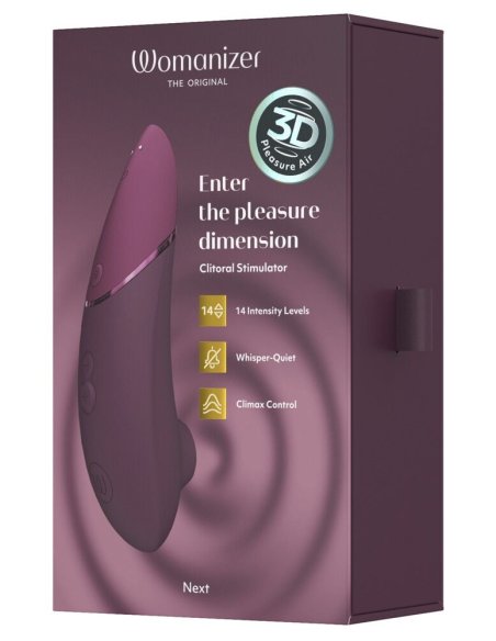 Vacuum clitoris massager womanizer Womanizer Next DPur