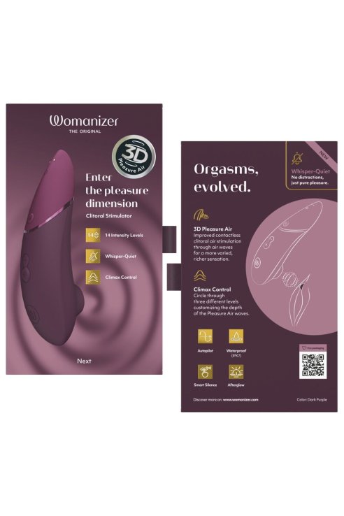Vacuum clitoris massager womanizer Womanizer Next DPur