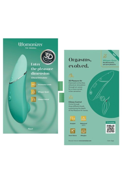 Vacuum clitoris massager Womanizer Next Sage