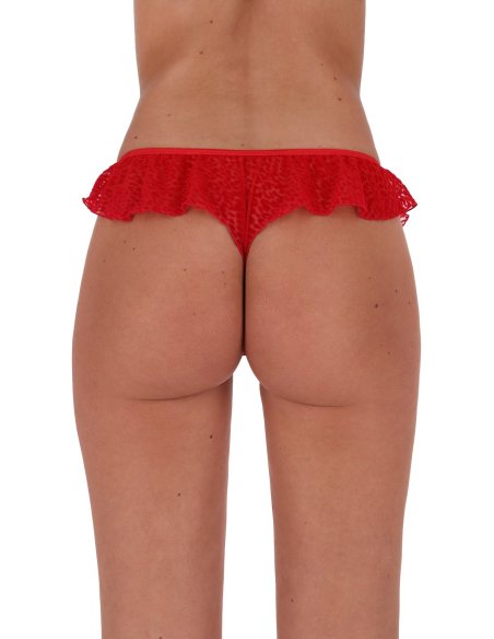 Трусики BAGIRA THONG red S/M - Passion