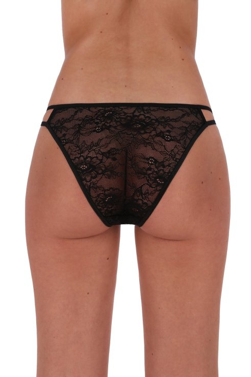 Трусики FELICITA THONG black S/M - Passion