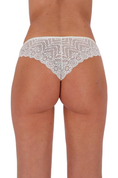 Трусики LYRIA THONG white L/XL - Passion 2
