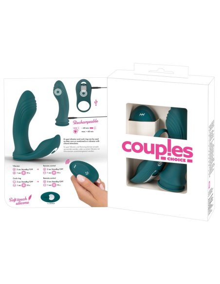 Vibrator RC 3 in 1 Vibrator Couples Choice