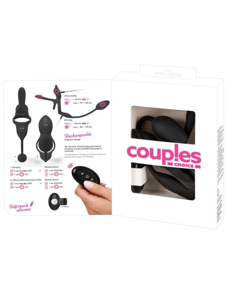 RC Multi Function Couples Vibrator Couples Choice 