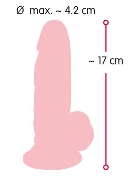 Dildo Small Bendable Dildo Nature Skin