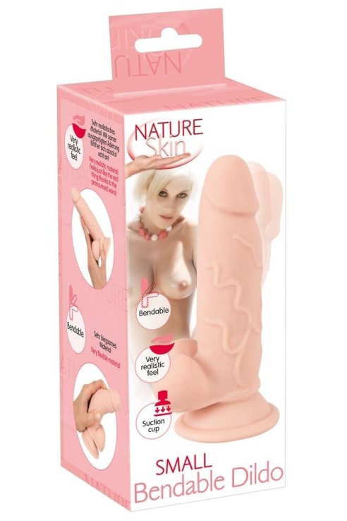 Dildo Small Bendable Dildo Nature Skin