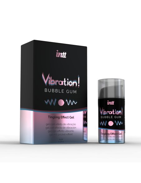 Liquid vibrator BUBBLE GUM 15 ml