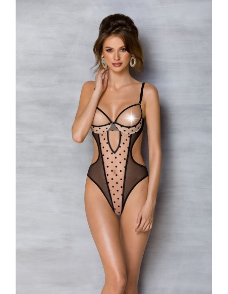 Bodi MARINA BODY beige L/XL - Passion