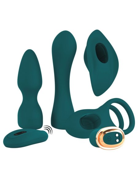 RC Mini Vibrator with 4 Attachments