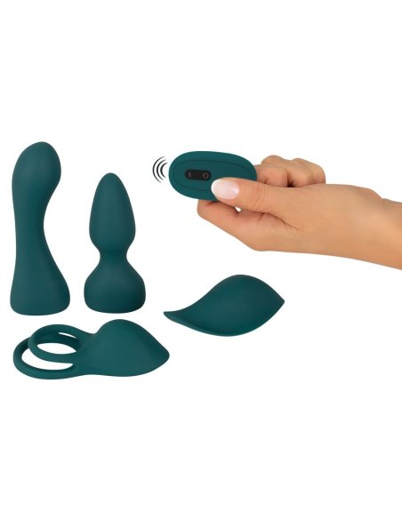 RC Mini Vibrator with 4 Attachments