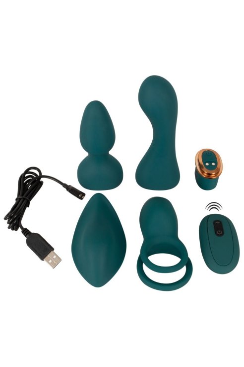 RC Mini Vibrator with 4 Attachments
