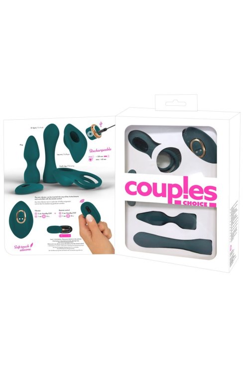 RC Mini Vibrator with 4 Attachments