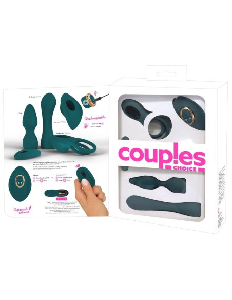RC Mini Vibrator with 4 Attachments