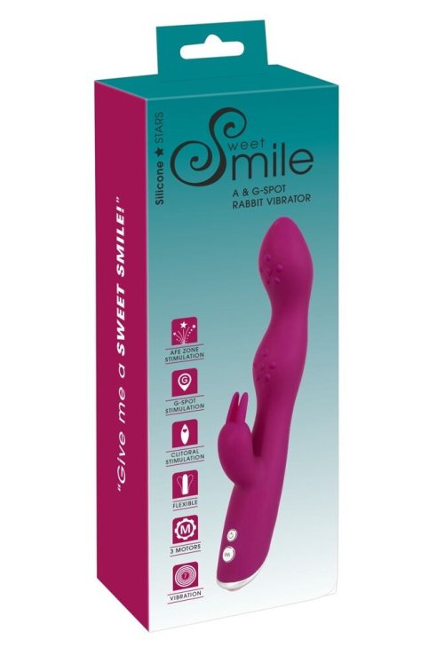 Vibrator A & G-Spot Rabbit Vibrator Sweet Smile