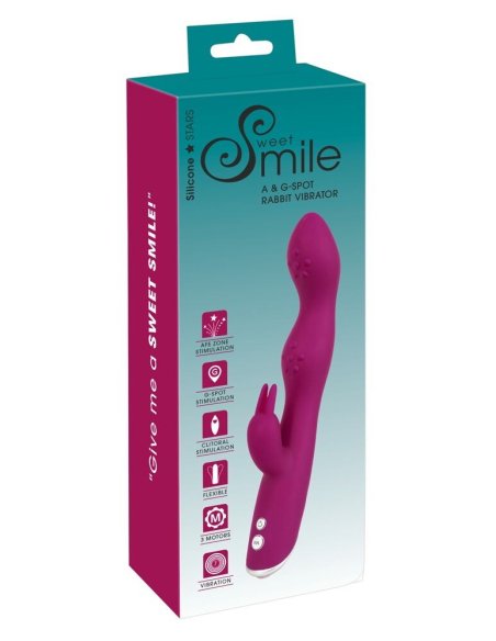 Vibrator A & G-Spot Rabbit Vibrator Sweet Smile