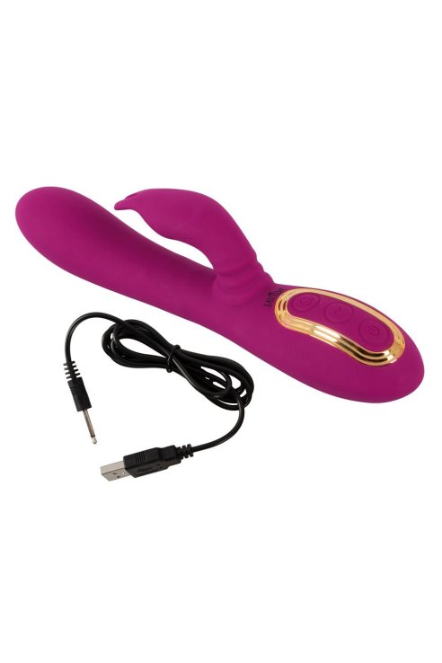 Вибратор со стимулятором клитора 3 Function Vibrator JAVIDA