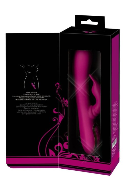 Вибратор со стимулятором клитора 3 Function Vibrator JAVIDA