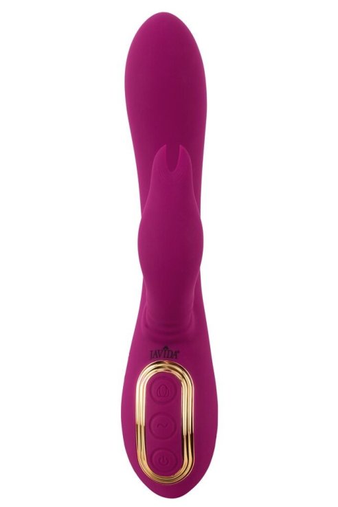 Вибратор со стимулятором клитора 3 Function Vibrator JAVIDA