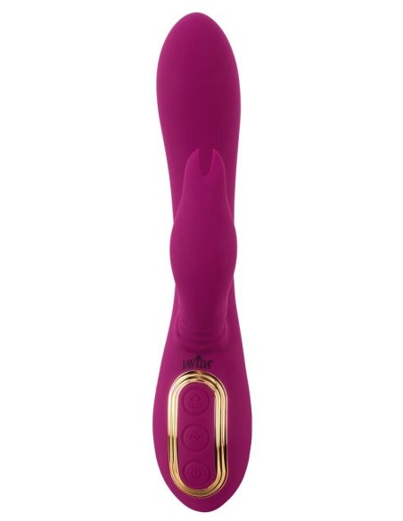 Вибратор со стимулятором клитора 3 Function Vibrator JAVIDA