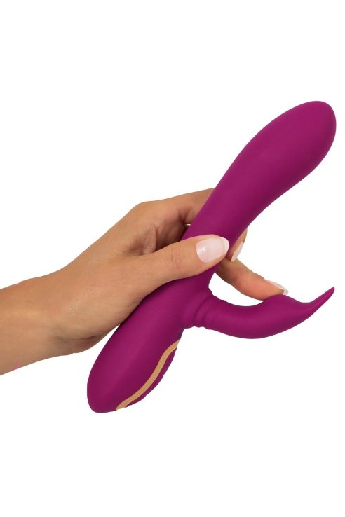 Вибратор со стимулятором клитора 3 Function Vibrator JAVIDA