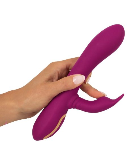 Вибратор со стимулятором клитора 3 Function Vibrator JAVIDA