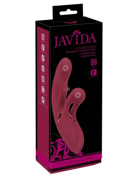 Vibrator 2 Function Rabbit Vibrator JAVIDA