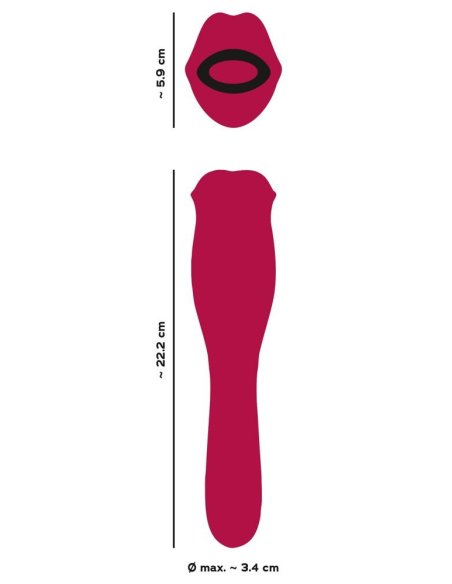 Vibromasazer Oral Fun Vibrator You2Toys