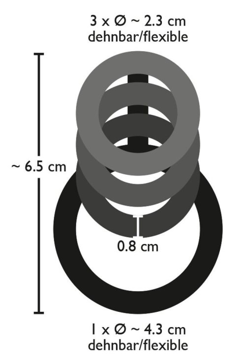 Насадка для пениса Cock / testicle ring