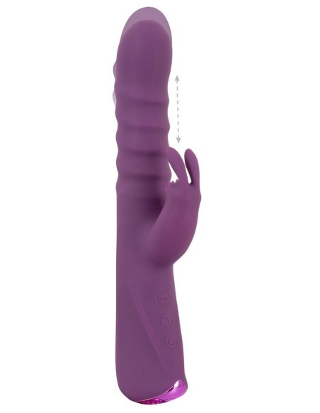 Вибратор со стимулятором клитора 2 Function Rabbit Vibrator JAVIDA