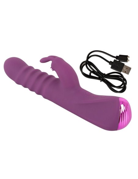 Вибратор со стимулятором клитора 2 Function Rabbit Vibrator JAVIDA