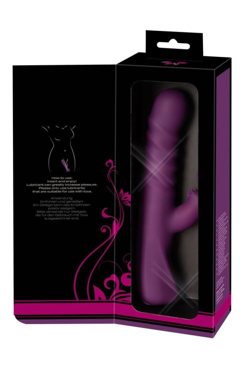 Вибратор со стимулятором клитора 2 Function Rabbit Vibrator JAVIDA