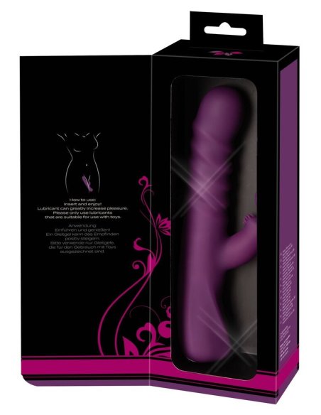 Вибратор со стимулятором клитора 2 Function Rabbit Vibrator JAVIDA