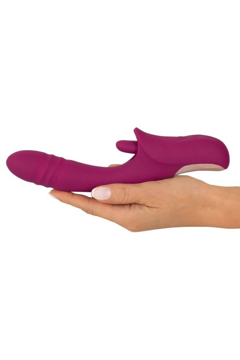 Вибратор со стимулятором клитора 2 Function Rabbit Vibrator JAVIDA