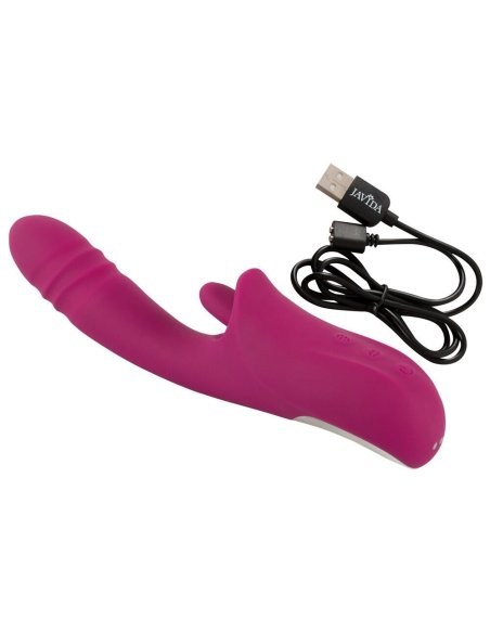 Вибратор со стимулятором клитора 2 Function Rabbit Vibrator JAVIDA