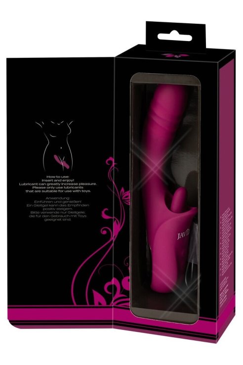 Вибратор со стимулятором клитора 2 Function Rabbit Vibrator JAVIDA