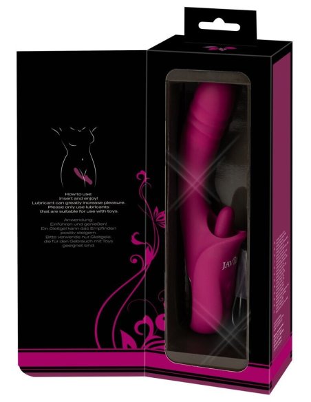 Вибратор со стимулятором клитора 2 Function Rabbit Vibrator JAVIDA