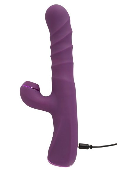 Вибратор со стимулятором клитора 3 Function Rabbit Vibrator JAVIDA