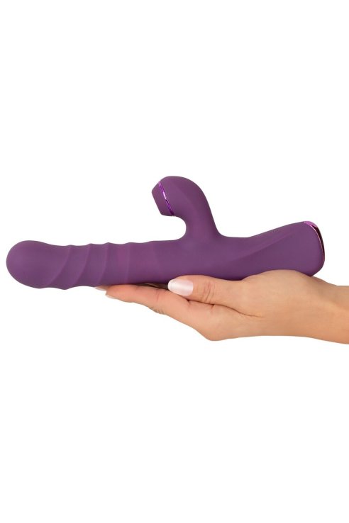 Вибратор со стимулятором клитора 3 Function Rabbit Vibrator JAVIDA