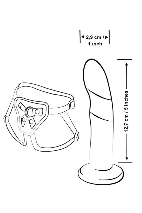 Страпон Piccolo Pegging Kit ROMP