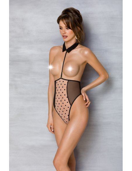 Bodi TRISHA BODY beige S/M - Passion