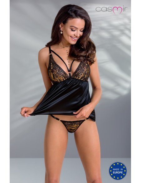 DIVINE CHEMISE black L/XL - Casmir