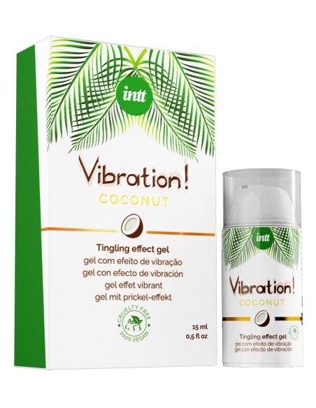 Liquid vibrator VIBRATION COCONUT VEGAN 15 ml