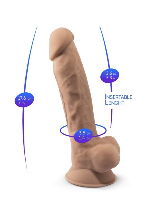 Realistic Dildo with Suction Cup 17,5 cm