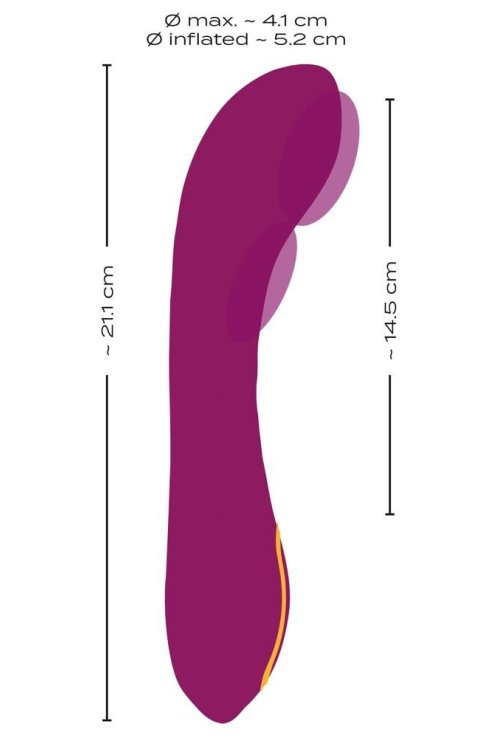 Inflatable Vibrator JAVIDA