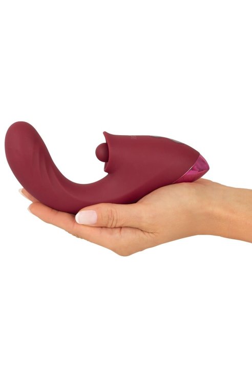 Вибратор со стимулятором клитора 3 Function Rabbit Vibrator JAVIDA