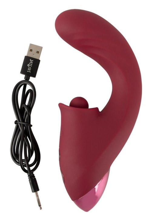 Вибратор со стимулятором клитора 3 Function Rabbit Vibrator JAVIDA
